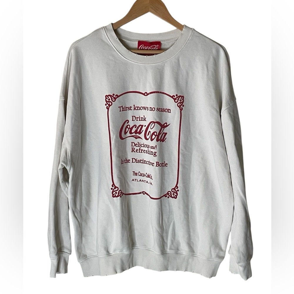 Coca Cola x Forever 21 Collab Graphic pullover Sweatshirts